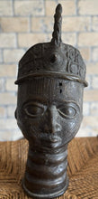 Load image into Gallery viewer, Benin Bronze Head – 20th Century