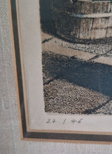 Load image into Gallery viewer, Claude Yvel Lithograph - 'The Blacksmith's Shop'