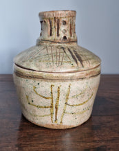 Load image into Gallery viewer, Gilbert Portainer, Vallauris, Lidded Bowl with Funnel Top