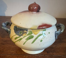 Load image into Gallery viewer, Janice Tchalenko 'Poppy' Design Lidded Bowl