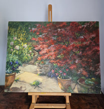 Load image into Gallery viewer, June Bevan 'Garden Scene'