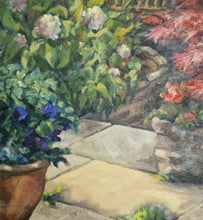 Load image into Gallery viewer, June Bevan 'Garden Scene'