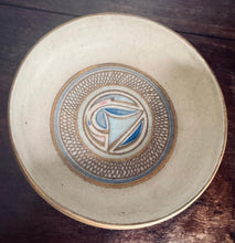 Load image into Gallery viewer, Porcelain, pedestal studio pottery bowl by Emmie Philps