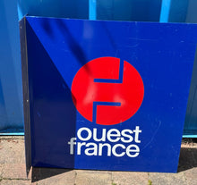 Load image into Gallery viewer, French Advertising Sign: &#39;Ouest France&#39;
