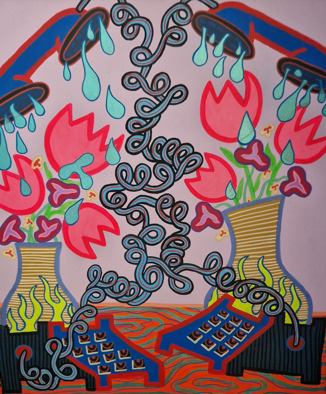 Acrylic on Canvas by Taylor Bystom